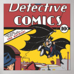 Batmans erstes Erscheinen Plakatdruck