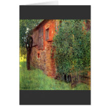 Bauernhaus in der Kammer in Attersee durch Gustav  Karten