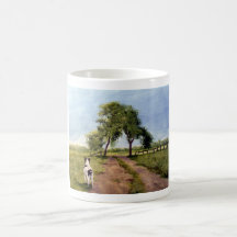 Bauernhof-Hundebecher Kaffeetasse