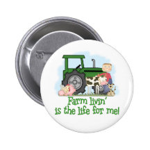 Bauernhof Livin (Junge) Button