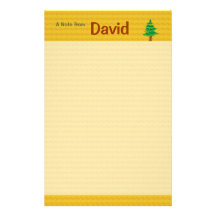 Baum-Briefpapier Personalisiertes Druckpapier
