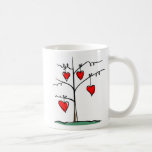 Baum der Schale-Valentinsgrüße Tages Kaffeetassen