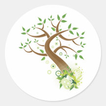Baum des Leben ~ Erdmutter-Baums Aufkleber
