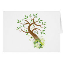 Baum des Leben ~ Erdmutter-Baums Grußkarten