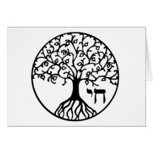 Baum des Lebens mit CHAI Grußkarten
