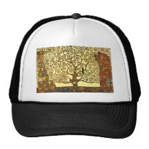 Baum Gustav Klimt des Leben-Hutes Tuckercaps