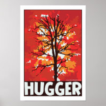 Baum Hugger Posterdrucke