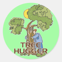 Baum Hugger Sticker
