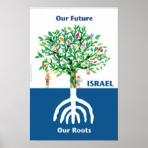 Baum Menorah Plakatdrucke
