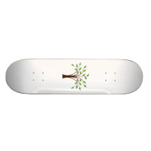 Baum mit Blätter Individuelle Skateboarddecks