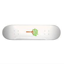 Baum mit Blätter Skateboard Brett