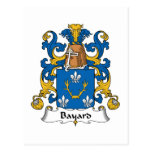 Bayard Familienwappen Postkarte