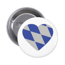 bayerische Herzikone Buttons