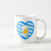 Bayern Bavaria Herz Bier heart beer Kaffee Haferl