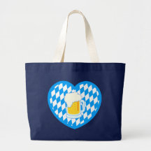 Bayern Bavaria Herz Bier heart beer Einkaufstaschen