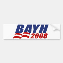 Bayh 2008 auto aufkleber