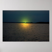 Bayside Sonnenuntergang Posterdrucke