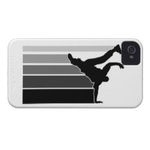 BBOY Steigungsgrau/Schwarzes iPhone 4 Fall iPhone 4 Cover
