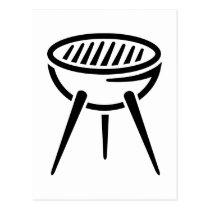 BBQ barbecue postkarten
