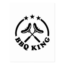 BBQ King barbecue Postcards