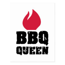 BBQ Queen postkarten