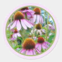 BC GartenblumenUmschlag Aufkleber 1