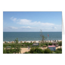 Beach at Fehmarn Germany Greeting Cards