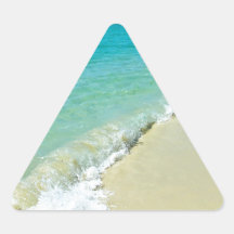 Beach scenery sticker
