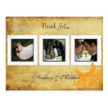 Beach Wedding Photos Thank you postcards postkarten