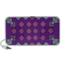 Beadwork-Muster-Entwurfs-Lautsprecher