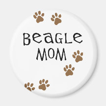 Beagle-Mamma Magnets