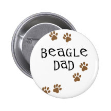 Beagle-Vati Anstecknadelbutton