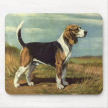 Beagle Vintages Mousepad