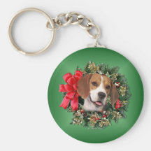 beagle_xmas_rnd_ornament schlüsselband