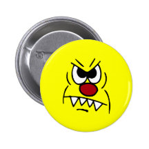 Beängstigendes Gesicht: Ich bin nicht Ihre persönl Buttons