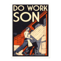 bearbeiten Sie Sohn poster