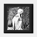 Beardsley Nouveau Engel Magnete