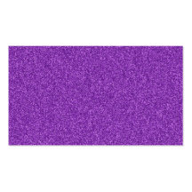 Beautiful fashionable girly purple glitter effect business card templates