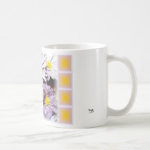Becher der Gänseblümchen-Fliesen-#2 Tassen