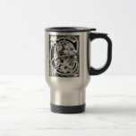 Becher des Blumen-Rebe-Buchstabe-"C" - Kaffee Haferl