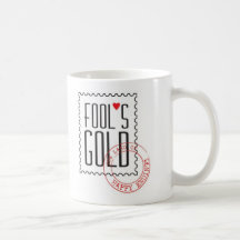 Becher des Dummkopfs Gold Kaffeehaferl