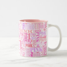 Becher für rosa Liebhaber Tasse