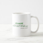Becher: Gleichheit Kaffeehaferl