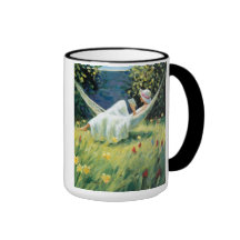 Becher "im Garten" durch Künstler Paul Milner Tee Haferl