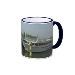 BECHER - Riverboats auf der Saone Frankreich Kaffee Tasse
