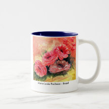 Becher Rosa Tee Tasse