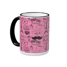 Becher, Schnurrbart, Paris Haferl