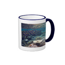 Becher - taubenblauer Chirurg-Fisch Kaffee Haferl