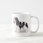 Becher: Tricolor unbekümmerter König Charles Spani Tee Tasse