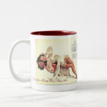 Becher Zweibild Schablone Tee Haferl